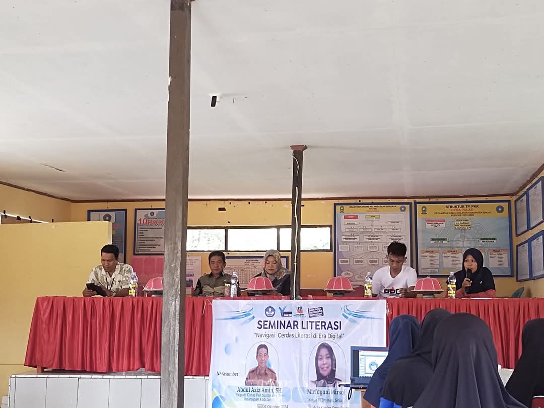 TBM Karlos Gelar Seminar Literasi di Desa Palae sebagai Bentuk Implementasi Banpem Kemendikbudristek